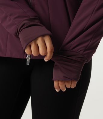 PuffFlex Wrinkle Recovery Mock Neck Slim Casual Padded Jacket with Pockets PuffFlex Wrinkle Recovery Mock Neck Slim Casual Padded Jacket with Pockets