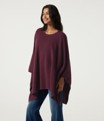 Round Neck Batwing Sleeve Casual Sweater