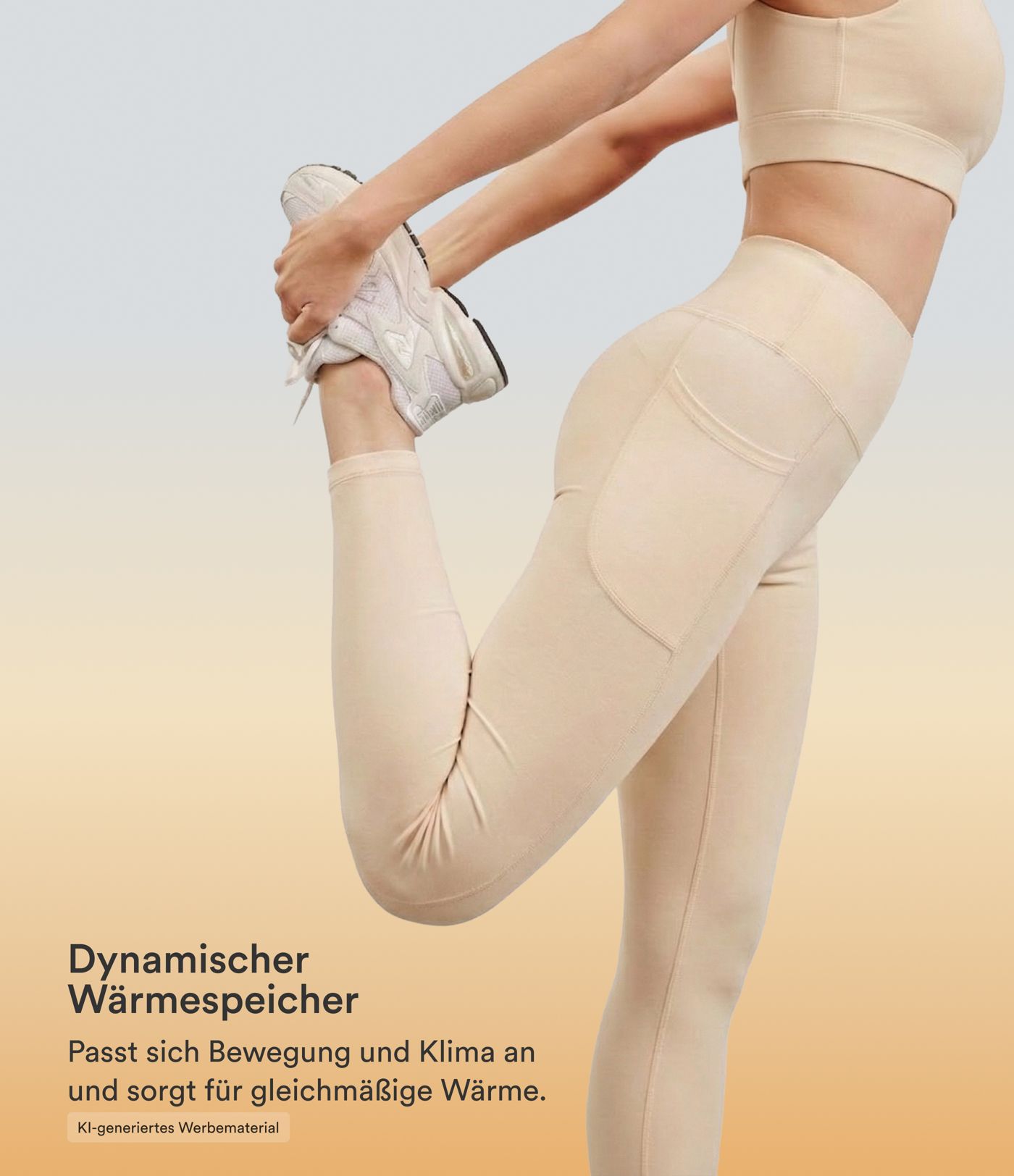 Halara HeatCore - Casual high-waisted leggings with side pockets - warming Halara HeatCore - Casual high-waisted leggings with side pockets - warming