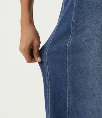 Halara Flex™ High Waisted Drawstring Wide Leg Casual Jeans with Pockets