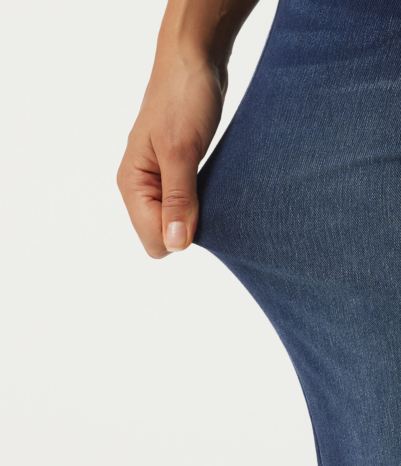 Halara Flex™ jean décontracté à taille haute, coupe droite, avec poches