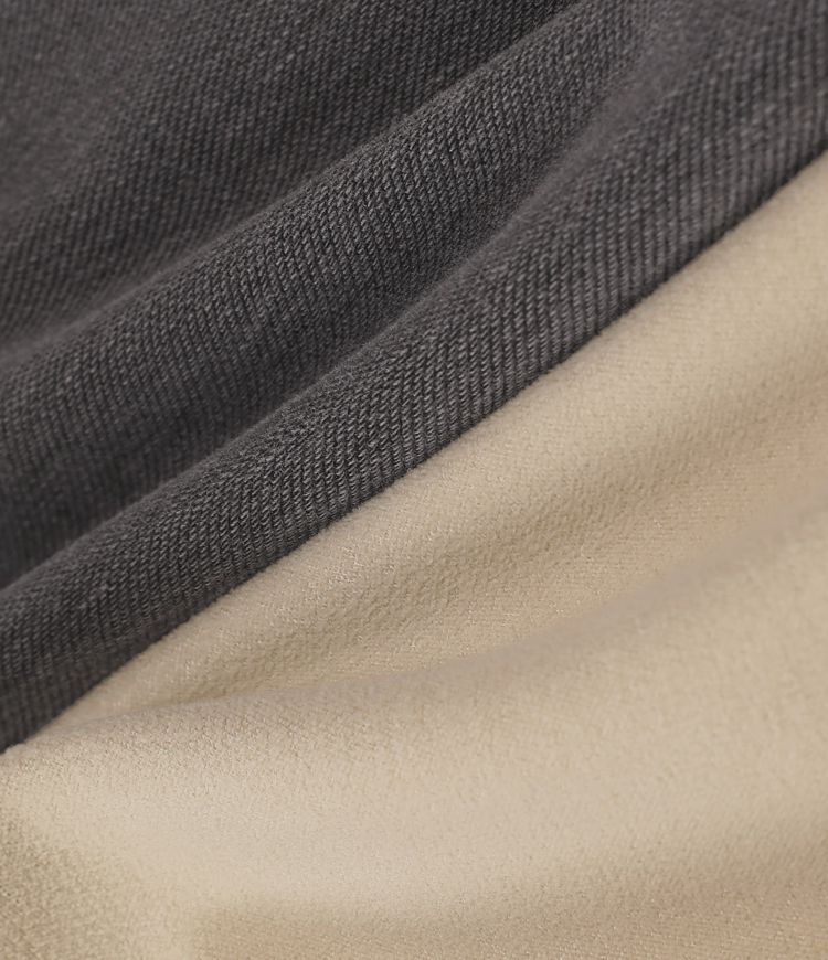 Lässige Fleece-Bootcut-Jeans aus Baumwolle mit mittelhohem Bund und mehreren Taschen Lässige Fleece-Bootcut-Jeans aus Baumwolle mit mittelhohem Bund und mehreren Taschen