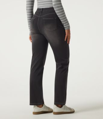 Halara Flex™ High Waisted Straight Leg Casual Jeans with Pockets Halara Flex™ High Waisted Straight Leg Casual Jeans with Pockets