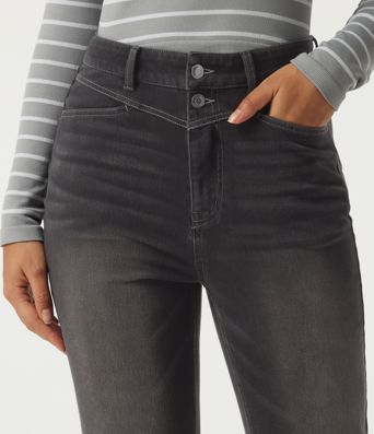 Halara Flex™ High Waisted Straight Leg Casual Jeans with Pockets Halara Flex™ High Waisted Straight Leg Casual Jeans with Pockets