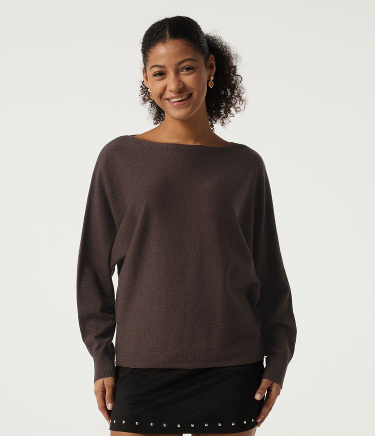 Round Neck Long Sleeve Tie Back Casual Sweater Round Neck Long Sleeve Tie Back Casual Sweater