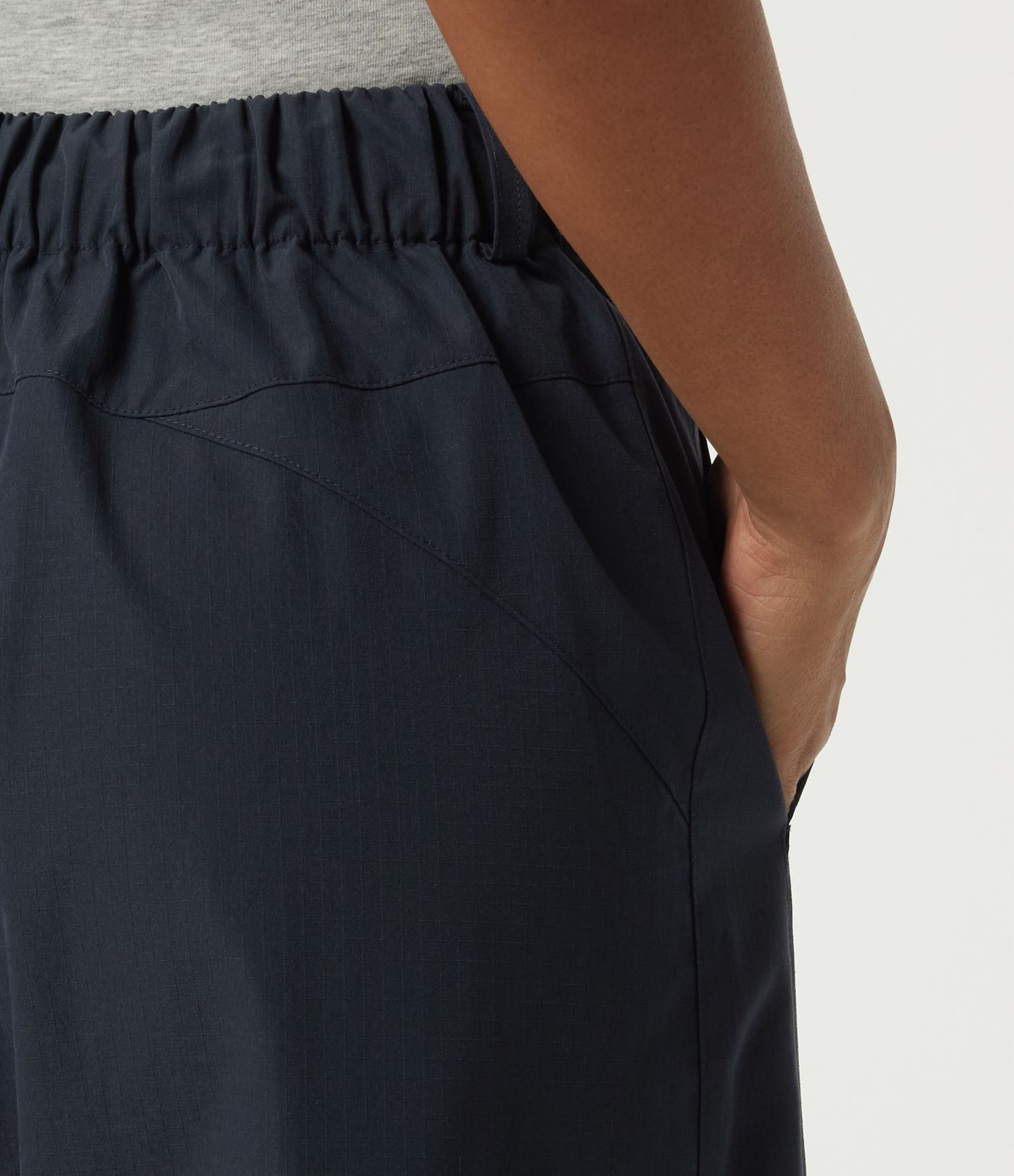 High Waisted Barrel Leg Hiking Pants with Pockets
