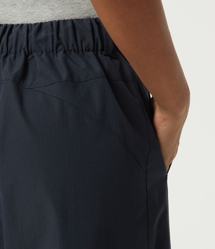 High Waisted Barrel Leg Hiking Pants with Pockets