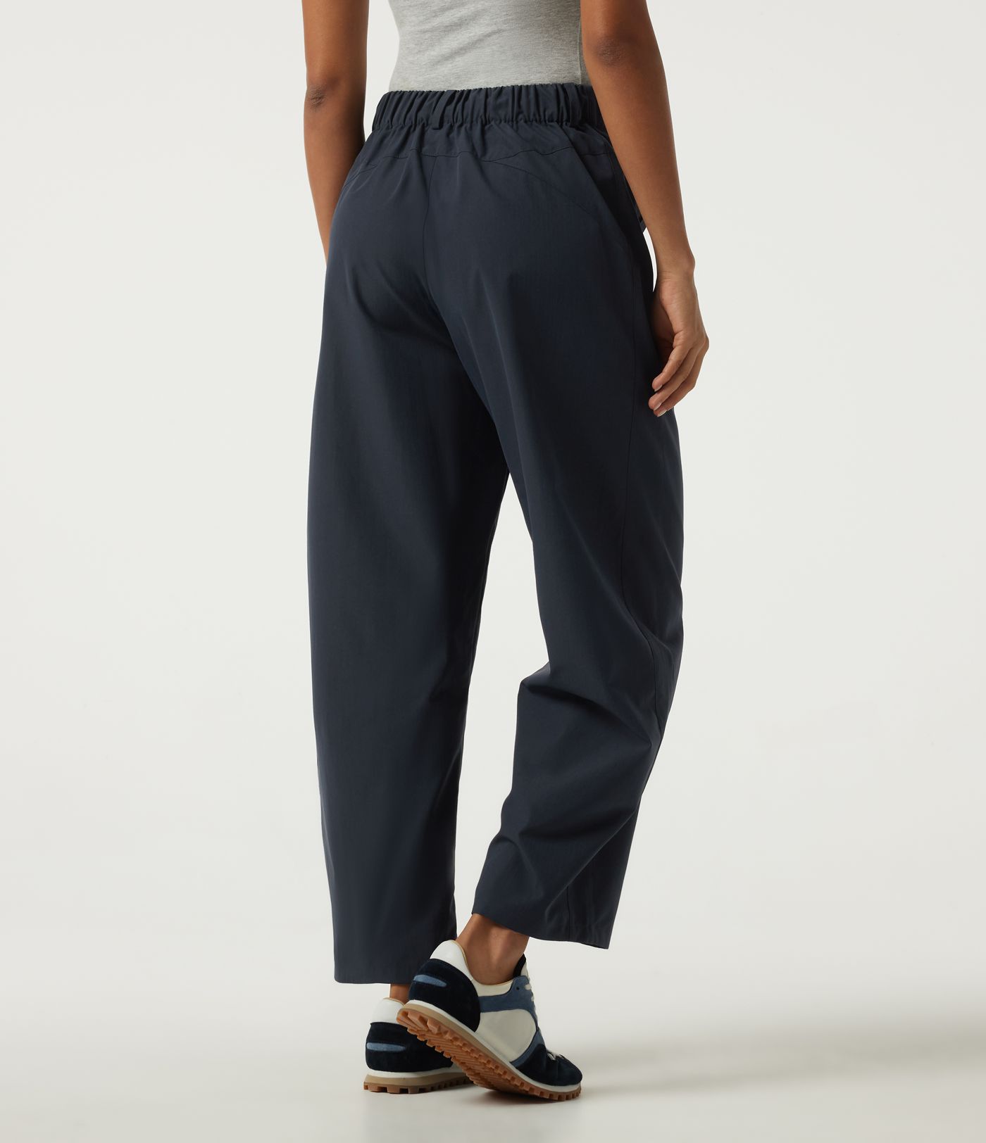 High Waisted Barrel Leg Hiking Pants with Pockets