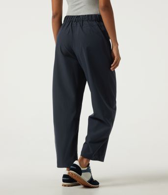 High Waisted Barrel Leg Hiking Pants with Pockets