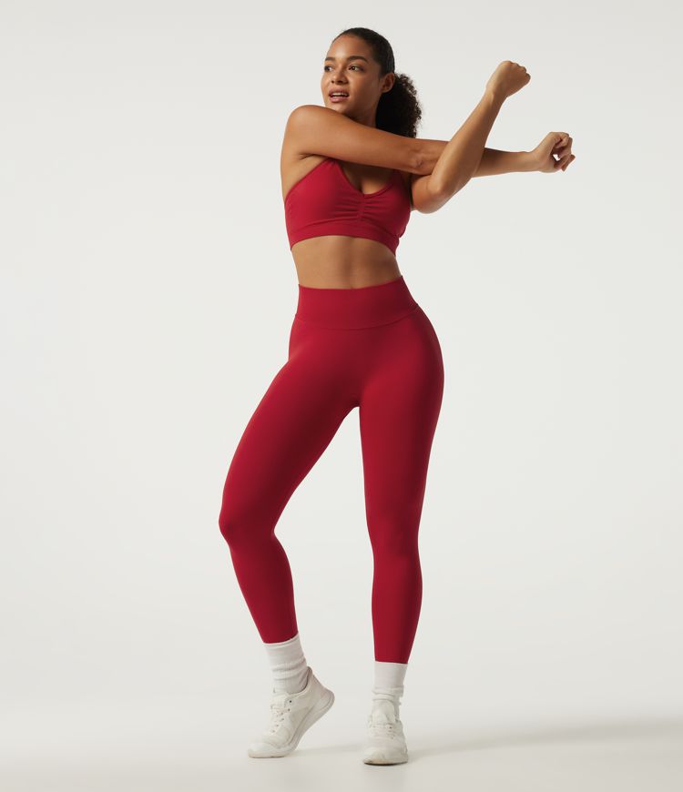 High Waisted Seamless Flow Yoga Leggings