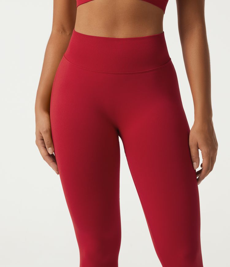 High Waisted Seamless Flow Yoga Leggings