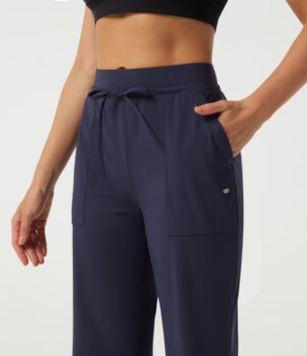 Wanderhose mit mittelhohem Bund, Seitentaschen und Kordelzug - selbstglättend, schnelltrocknend, UPF40+ Wanderhose mit mittelhohem Bund, Seitentaschen und Kordelzug - selbstglättend, schnelltrocknend, UPF40+