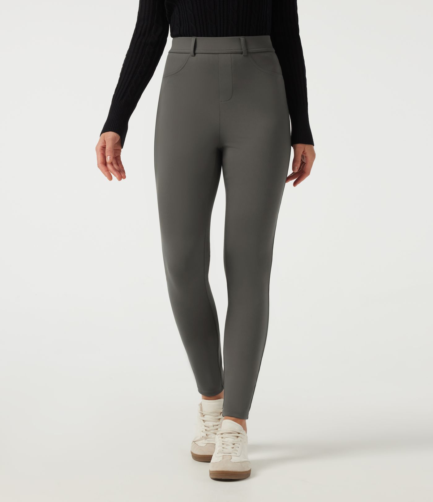 Halara Flex™ DayStretch High Waisted Slim Work Pants with Pockets Halara Flex™ DayStretch High Waisted Slim Work Pants with Pockets
