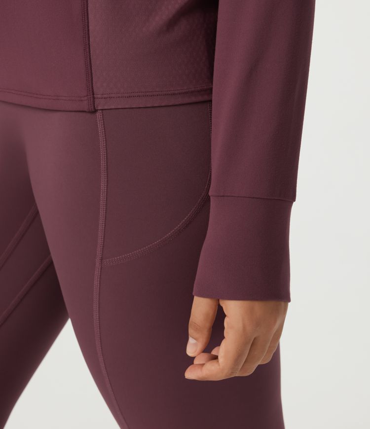 Round Neck Long Sleeve Contrast Mesh Quick Dry Workout Sweatshirt Round Neck Long Sleeve Contrast Mesh Quick Dry Workout Sweatshirt