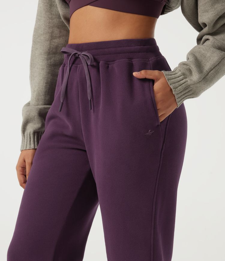 High Waisted Drawstring Baggy Fleece Casual Cotton Sweatpants with Pockets High Waisted Drawstring Baggy Fleece Casual Cotton Sweatpants with Pockets