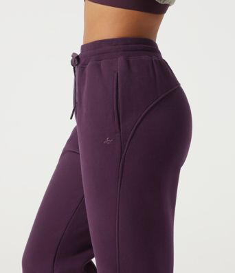 High Waisted Drawstring Baggy Fleece Casual Cotton Sweatpants with Pockets High Waisted Drawstring Baggy Fleece Casual Cotton Sweatpants with Pockets
