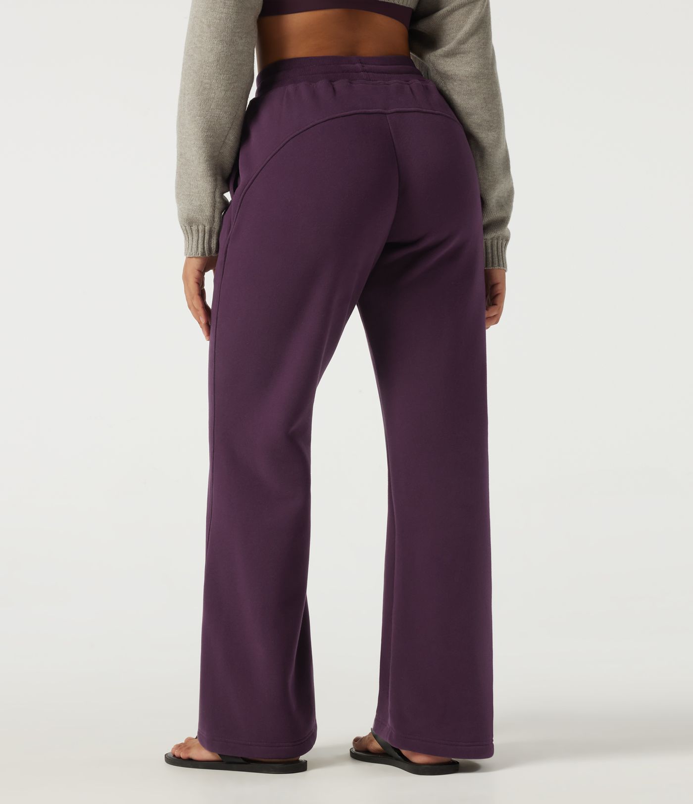 High Waisted Drawstring Baggy Fleece Casual Cotton Sweatpants with Pockets High Waisted Drawstring Baggy Fleece Casual Cotton Sweatpants with Pockets