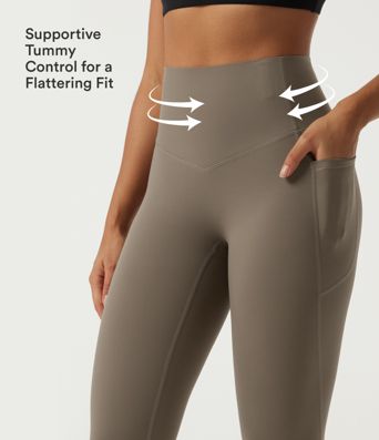 Halara UltraSculpt™ High Waisted Tummy Control Skinny Yoga Leggings with Pockets Halara UltraSculpt™ High Waisted Tummy Control Skinny Yoga Leggings with Pockets