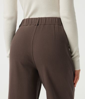 Mid Rise Straight Leg Work Cotton Pants with Pockets Mid Rise Straight Leg Work Cotton Pants with Pockets