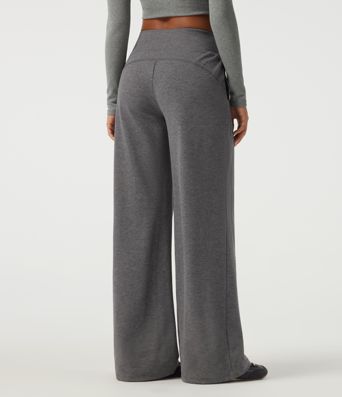 Mid Rise Drawstring Baggy Quick Dry Casual Sweatpants with Pockets Mid Rise Drawstring Baggy Quick Dry Casual Sweatpants with Pockets
