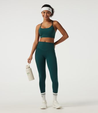 Brassière de sport Halara UltraSculpt™ à col U, maintien léger et dos croisé