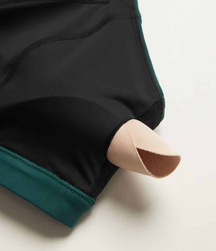 Brassière de sport Halara UltraSculpt™ à col U, maintien léger et dos croisé