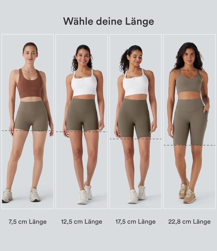 Halara UltraSculpt™ - Formende Workout-Shorts mit hohem Bund, Tasche und Bauchkontrolle - 7,6 cm Halara UltraSculpt™ - Formende Workout-Shorts mit hohem Bund, Tasche und Bauchkontrolle - 7,6 cm