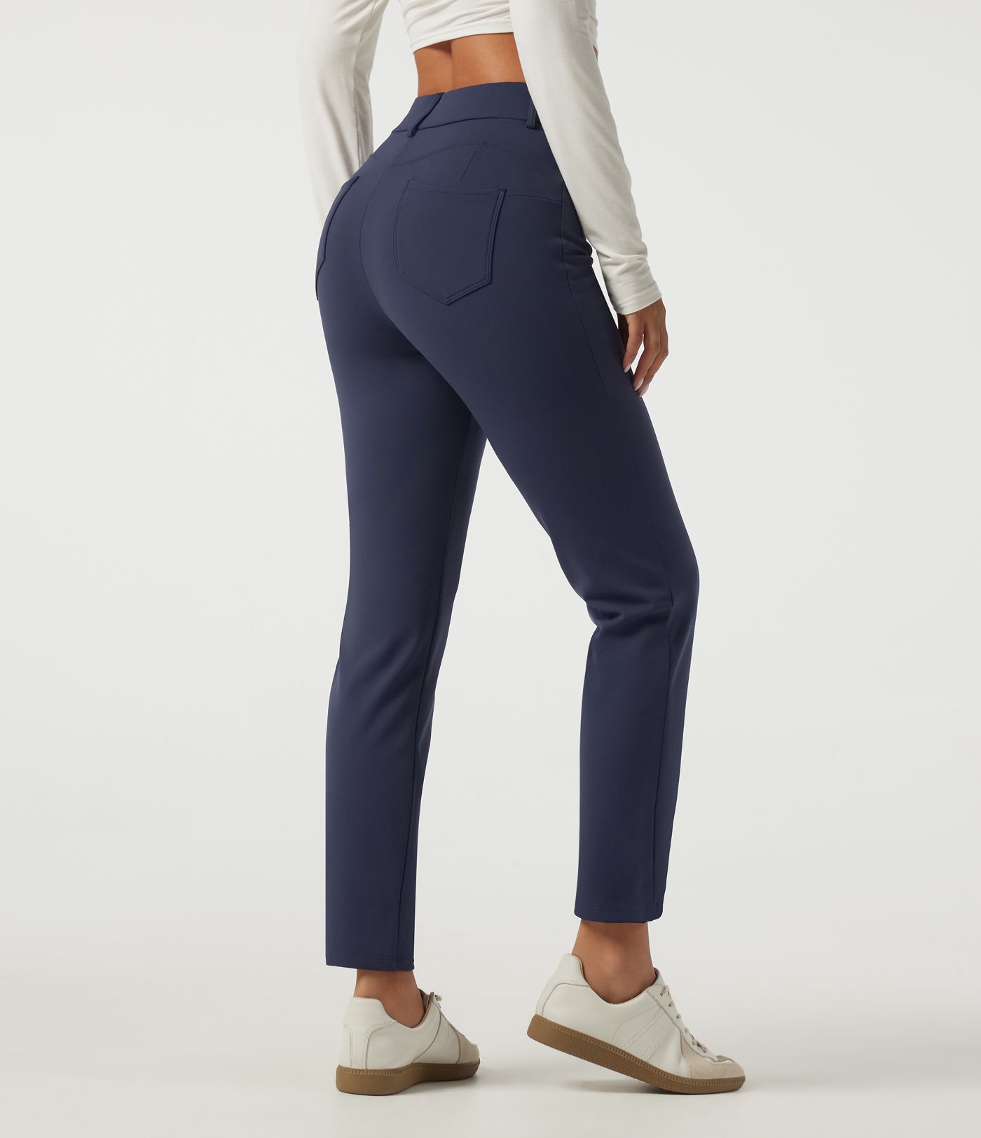 SoftlyZero™ Plush Thermal High Waisted Skinny Casual Pants with Pockets