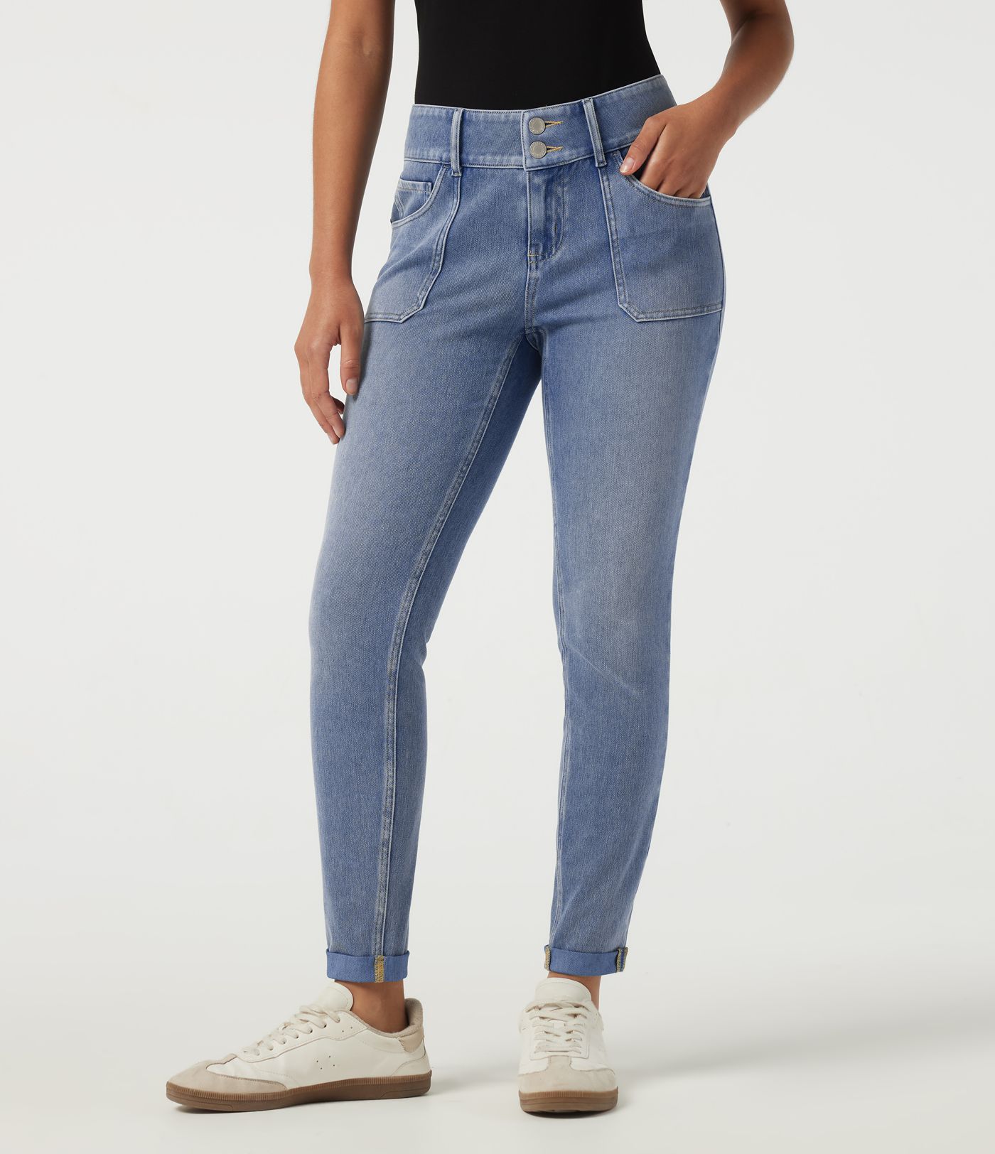 Halara Flex™ Low Rise Skinny Casual Jeans with Pockets