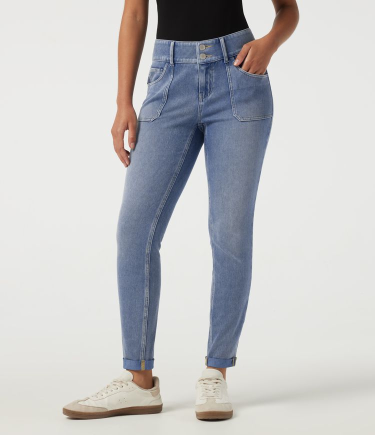 Halara Flex™ Low Rise Skinny Casual Jeans with Pockets