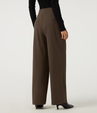 Halara Flex™ DayStretch High Waisted Wide Leg Work Pants with Pockets Halara Flex™ DayStretch High Waisted Wide Leg Work Pants with Pockets