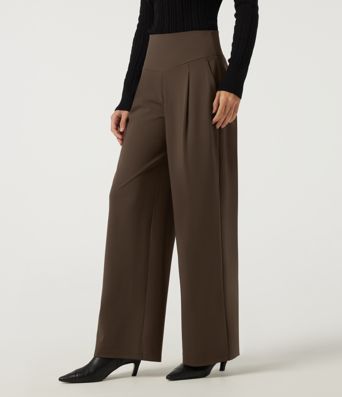 Halara Flex™ DayStretch High Waisted Wide Leg Work Pants with Pockets Halara Flex™ DayStretch High Waisted Wide Leg Work Pants with Pockets