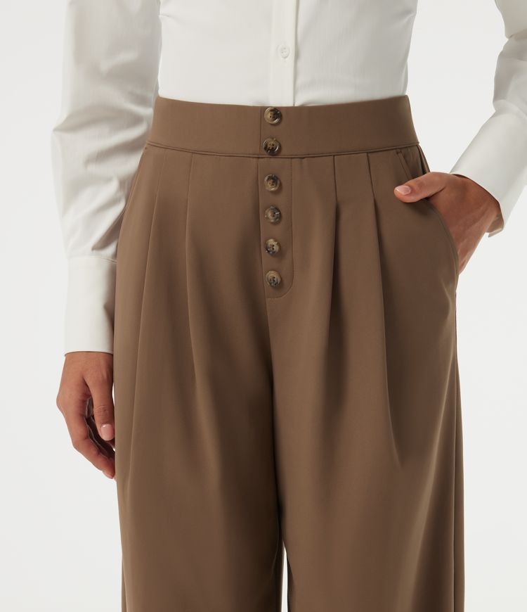 Halara Flex™ DayStretch High Waisted Straight Leg Work Pants with Pockets