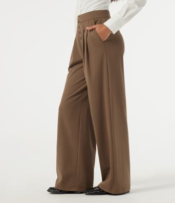 Halara Flex™ DayStretch High Waisted Straight Leg Work Pants with Pockets