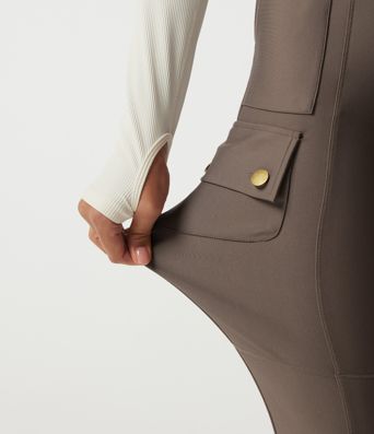 High Waisted Skinny Hiking Pants with Pockets