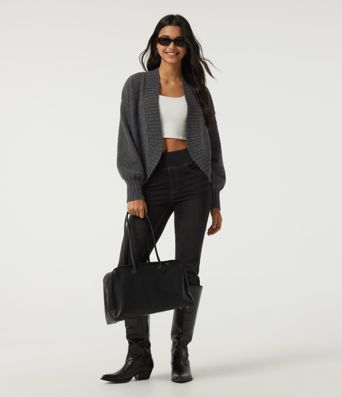Long Sleeve Tie Front Casual Cardigan Long Sleeve Tie Front Casual Cardigan
