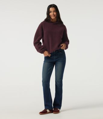 Hooded Long Sleeve Fleece Casual Sweatshirt with Pockets