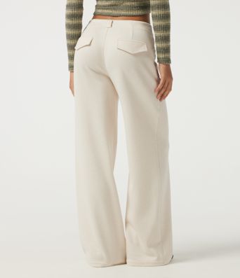 Low Rise Wide Leg Casual Pants with Pockets