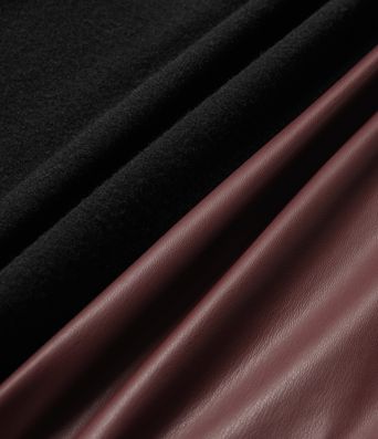 Hoch geschnittene, ausgestellte Freizeithose mit Kontrastnetz, dehnbarem PU-Fleece und Taschen