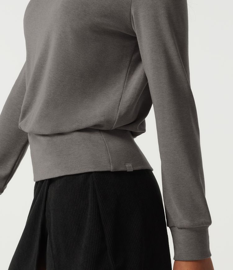 Mock Neck Long Sleeve Casual Top Mock Neck Long Sleeve Casual Top