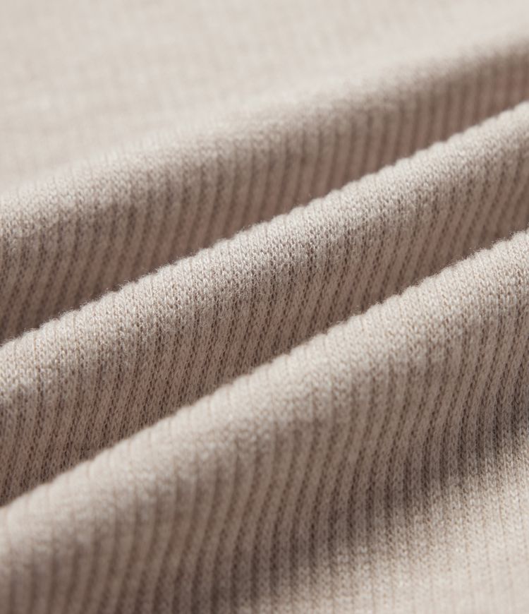 Ribbed Knit Lapel Long Sleeve Casual Top Ribbed Knit Lapel Long Sleeve Casual Top