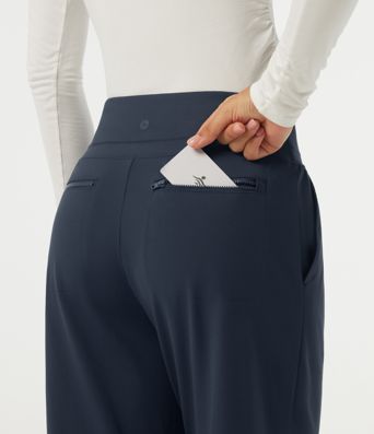 Halara Flex™ DayStretch pantaloni da lavoro a vita alta a gamba dritta con tasche