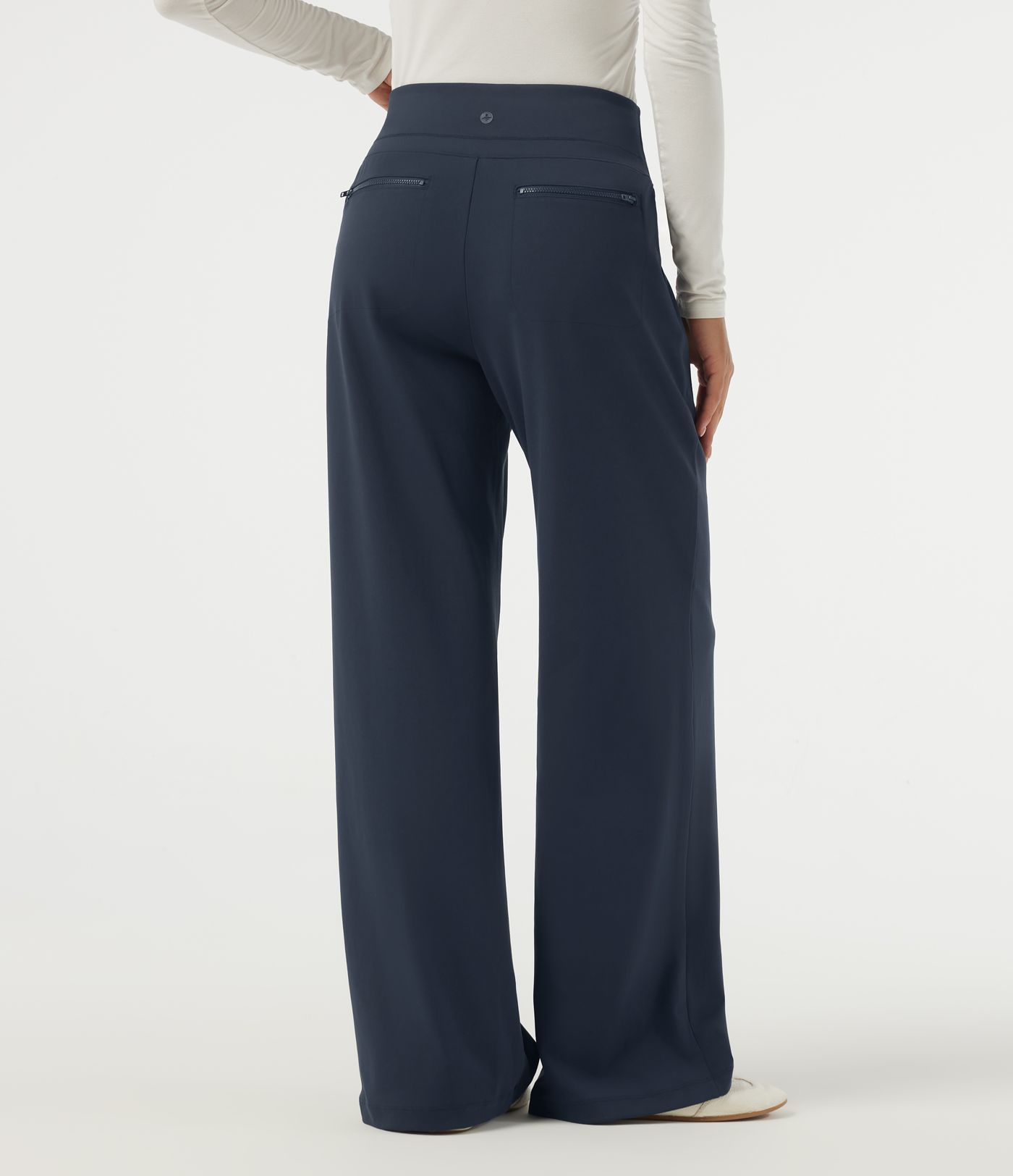 Halara Flex™ DayStretch pantaloni da lavoro a vita alta a gamba dritta con tasche