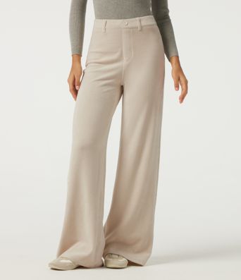 High Waisted Tummy Control Wide Leg Corduroy Casual Pants with Pockets High Waisted Tummy Control Wide Leg Corduroy Casual Pants with Pockets