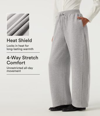 Mid Rise Drawstring Barrel Leg Fleece Casual Sweatpants with Pockets Mid Rise Drawstring Barrel Leg Fleece Casual Sweatpants with Pockets