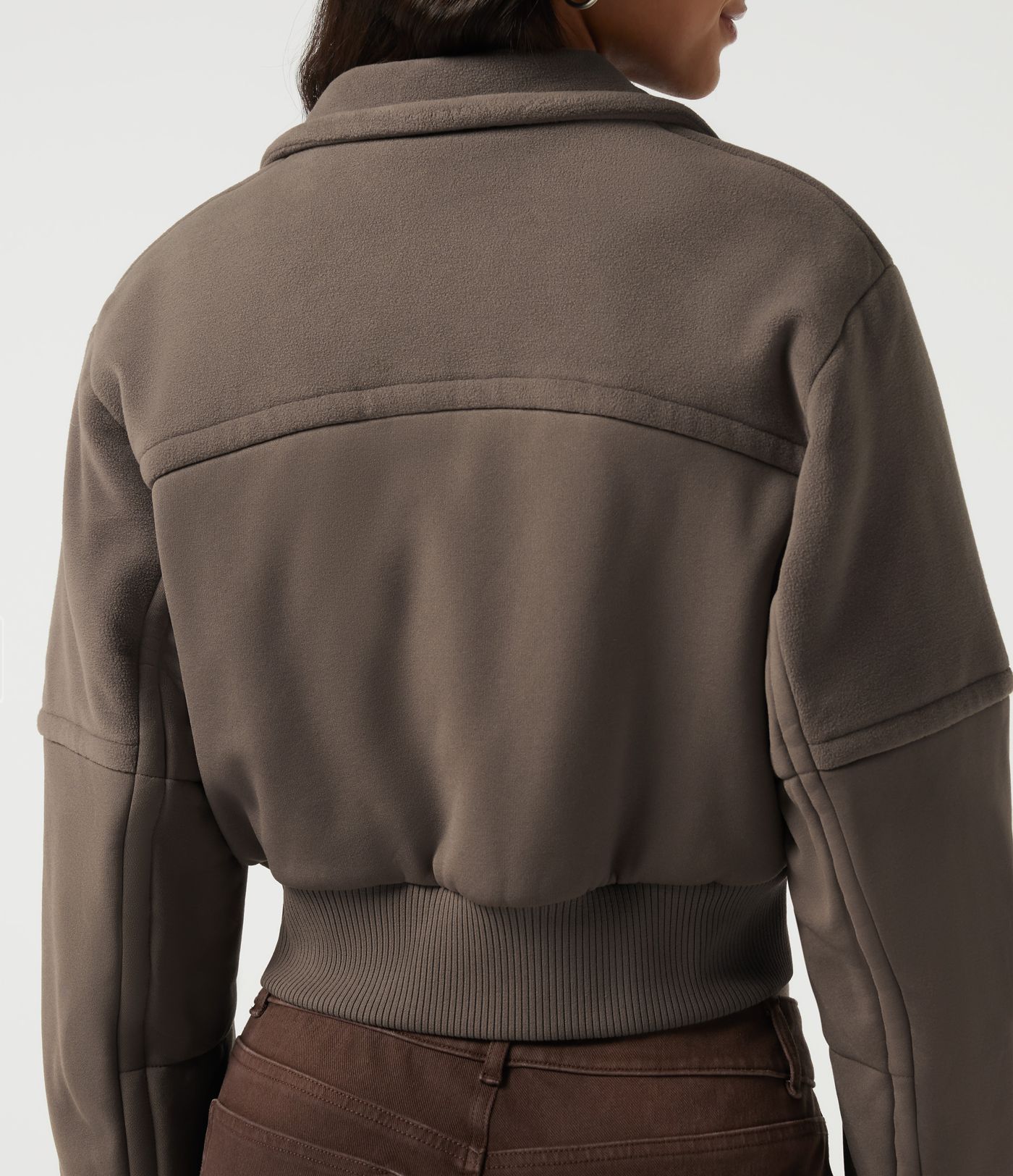 Stand Collar Long Sleeve Casual Padded Jacket