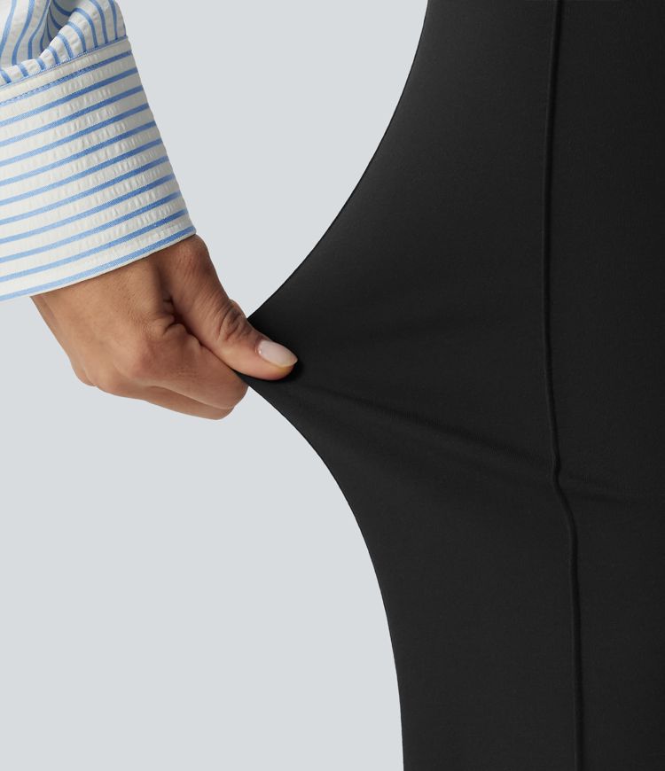 Halara Flex™ High Waisted Pintuck Work Bootcut Pants with Pockets