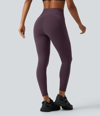 Speedwave™ High Waisted Tummy Control Skinny Reflective Dots Training & Running Leggings with Pockets Speedwave™ High Waisted Tummy Control Skinny Reflective Dots Training & Running Leggings with Pockets