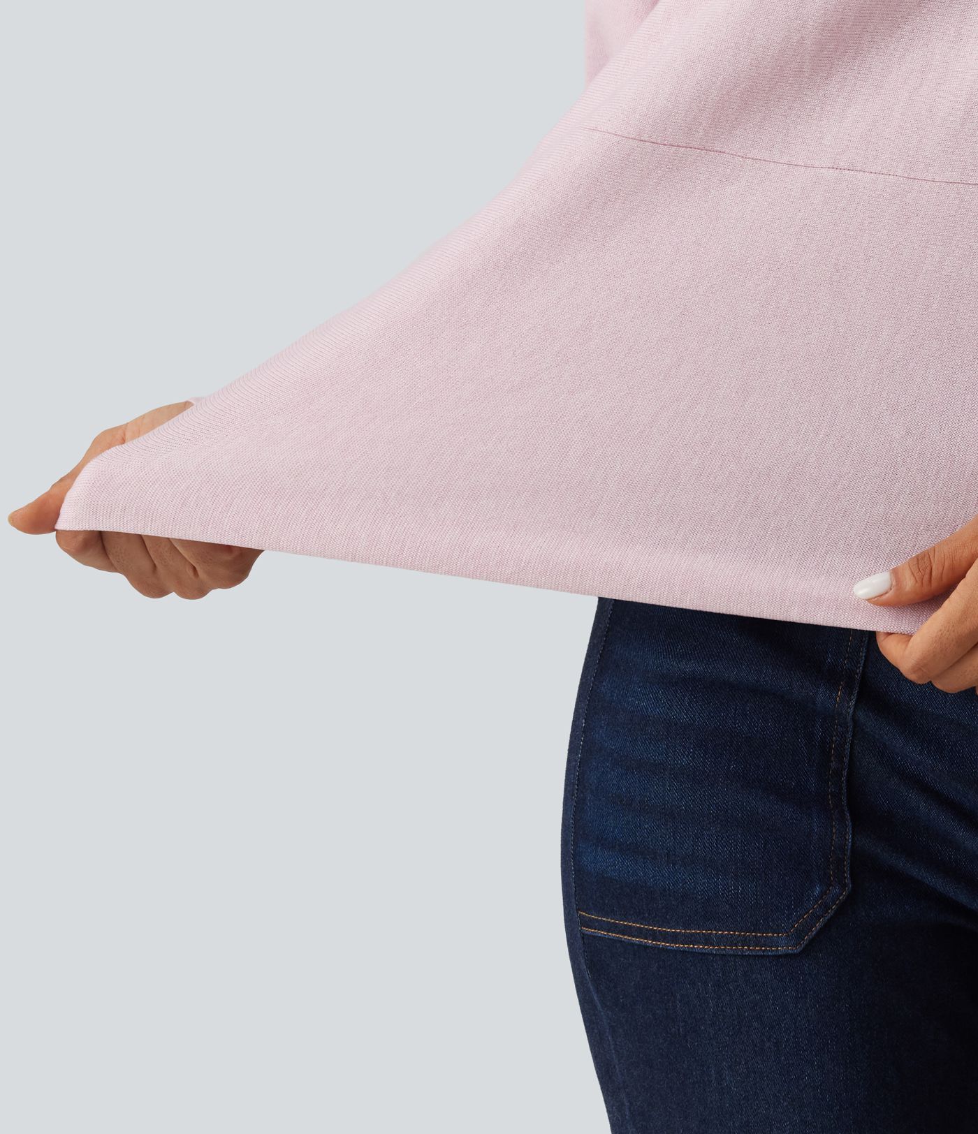 Boat Neck Long Sleeve Casual Sweater