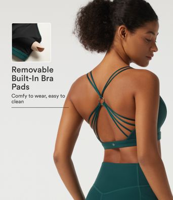 Halara UltraSculpt™ Low Support U Neck Built-in Bra Crisscross Yoga Sports Bra Halara UltraSculpt™ Low Support U Neck Built-in Bra Crisscross Yoga Sports Bra